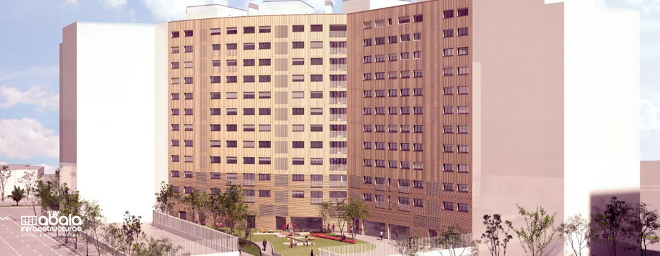 Valencia levanta su primer edificio intergeneracional para el alquiler asequible